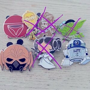 Star Wars Disney Trading Pins